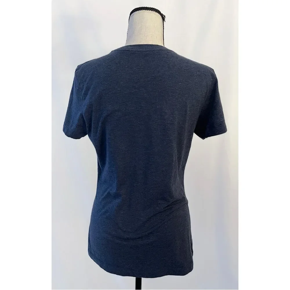 MLB Nike NY Yankees T Shirt | Bleach Effect Logo Short Sleeve Tee